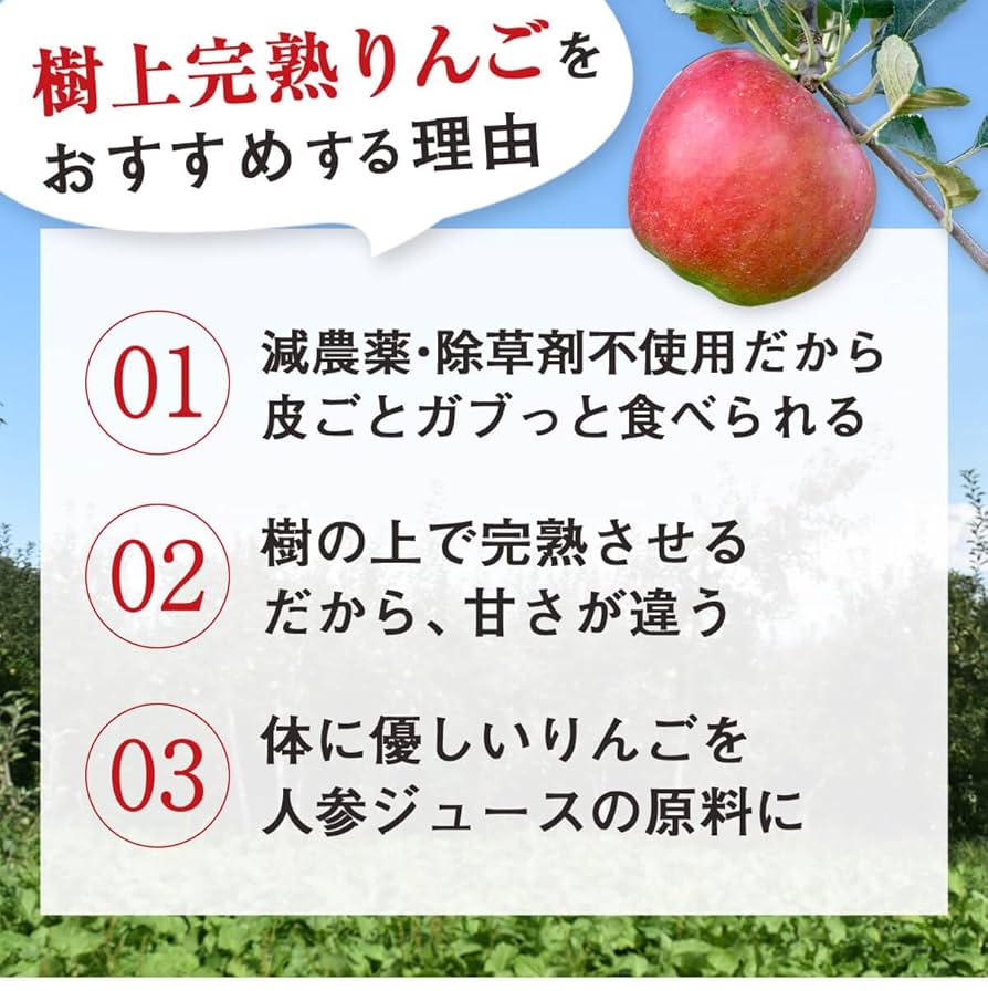 Amazon.co.jp: 【品種おまかせ】 訳あり 長野県産 減農薬 樹上